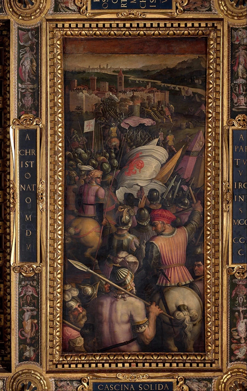 Cattura di Cascina - Palazzo Vecchio, Firenze